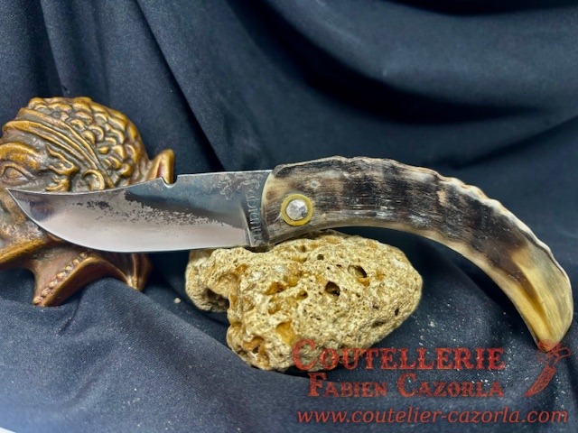 Couteau Corse traditionnel de berger Curnicciolu Fabianu 15112504 – Image 3