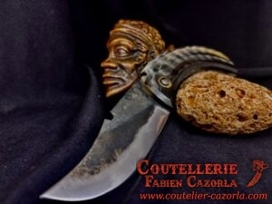 Couteau Corse traditionnel de berger Curnicciolu Fabianu 12122511S