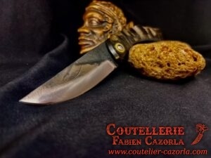 Couteau Corse traditionnel de berger Curnicciolu Fabianu 12122512S