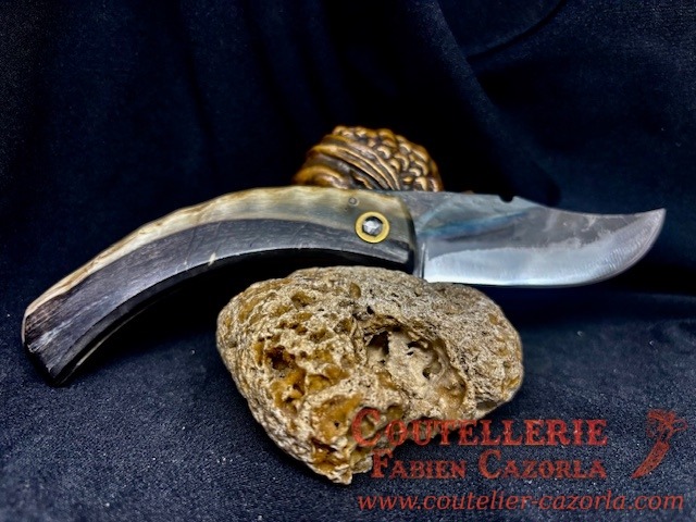 Couteau Corse traditionnel de berger Curnicciolu Fabianu 09102538 – Image 3