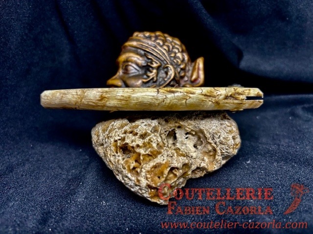 Couteau Corse traditionnel de berger Curnicciolu Fabianu 09102538 – Image 4