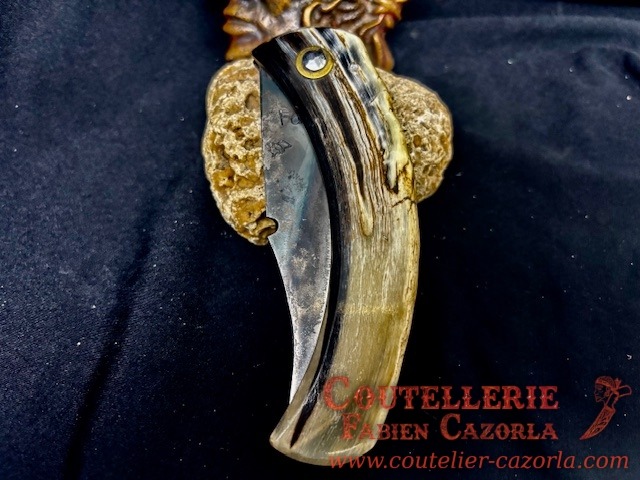 Couteau Corse traditionnel de berger Curnicciolu Fabianu 09102538 – Image 5