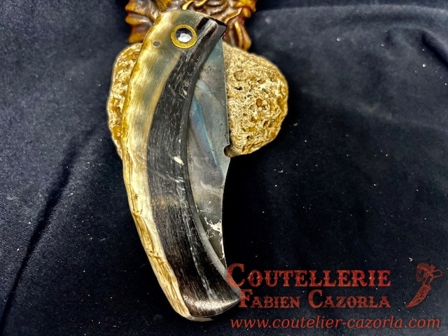 Couteau Corse traditionnel de berger Curnicciolu Fabianu 09102538 – Image 6