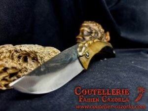 Couteau Corse traditionnel de berger Curnicciolu Fabianu 09102540