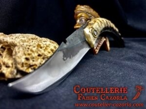 Couteau Corse traditionnel de berger Curnicciolu Fabianu 09102544