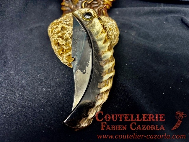 Couteau Corse traditionnel de berger Curnicciolu Fabianu 09102544 – Image 5