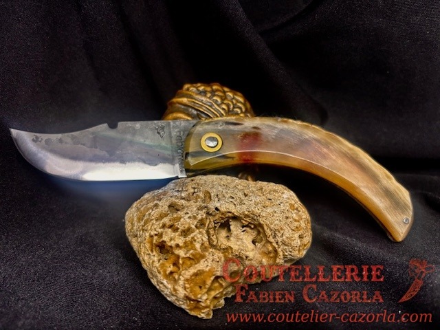 Couteau Corse traditionnel de berger Curnicciolu Fabianu 09102546 – Image 4