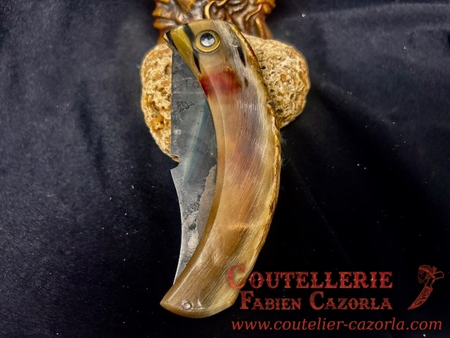 Couteau Corse traditionnel de berger Curnicciolu Fabianu 09102546 – Image 5