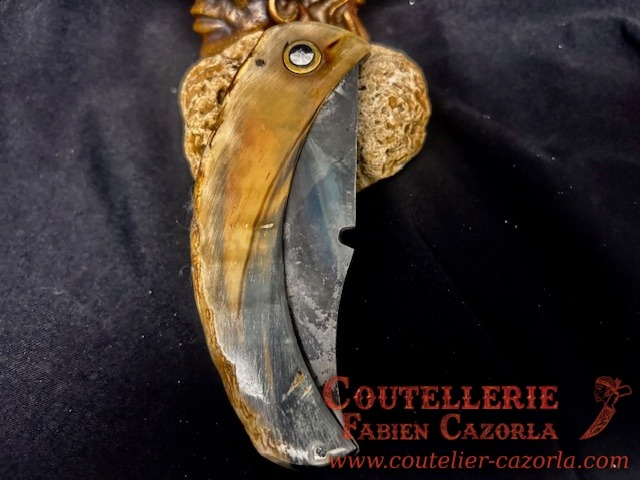 Couteau Corse traditionnel de berger Curnicciolu Fabianu 09102546 – Image 6