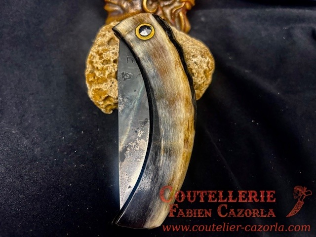 Couteau Corse traditionnel de berger Curnicciolu Fabianu 09102547 – Image 5