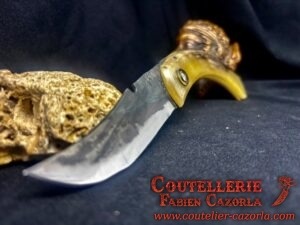 Couteau Corse traditionnel de berger Curnicciolu Fabianu 09102549
