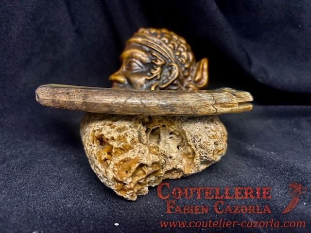 Couteau Corse traditionnel de berger Curnicciolu Fabianu 09102550 – Image 6