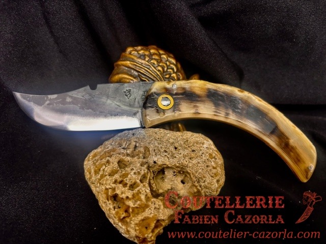 Couteau Corse traditionnel de berger Curnicciolu Fabianu 09102550 – Image 3