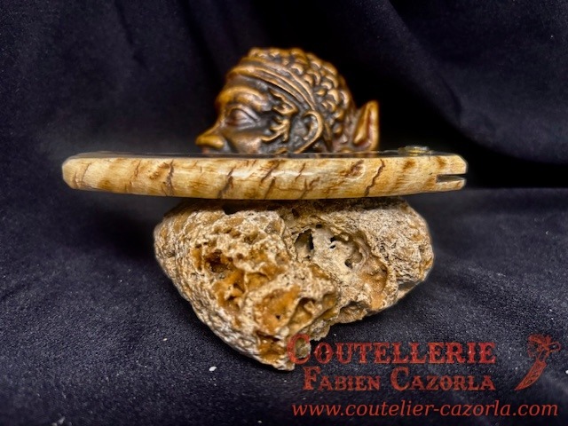 Couteau Corse traditionnel de berger Curnicciolu Fabianu 09102550 – Image 7