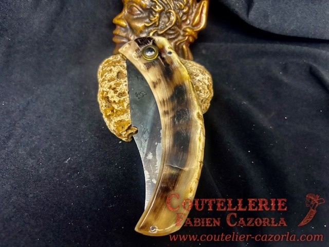 Couteau Corse traditionnel de berger Curnicciolu Fabianu 09102550 – Image 4