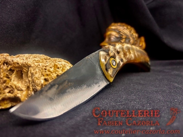 Couteau Corse traditionnel de berger Curnicciolu Fabianu 09102553