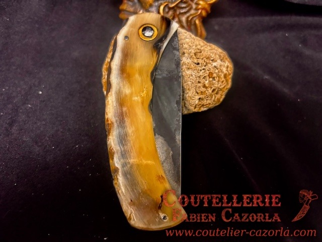 Couteau Corse traditionnel de berger Curnicciolu Fabianu 09102553 – Image 6