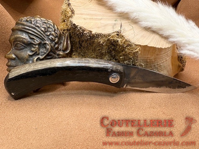 Couteau de berger Corse traditionnel Curnicciolu Fabianu 16052602 – Image 3