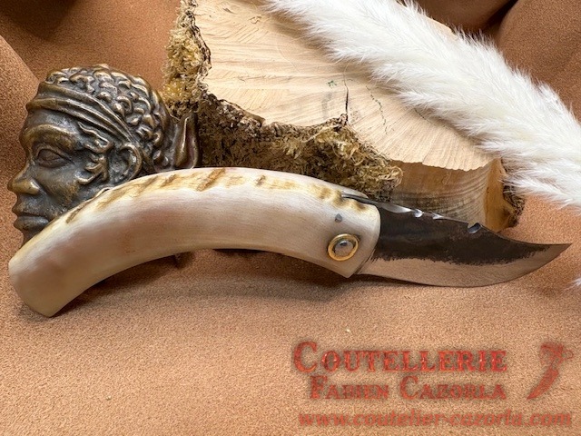 Couteau de berger Corse traditionnel Curnicciolu 16052603 – Image 3