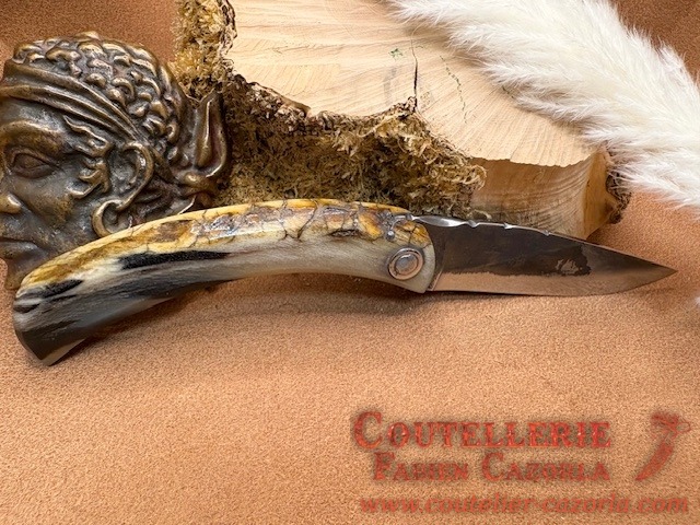 Couteau de berger Corse traditionnel Curnicciolu 16052606 – Image 3