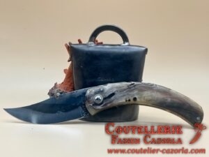 Couteau de berger Corse traditionnel Curnicciolu Fabianu grand modèle 26062620