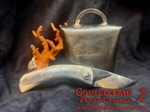 Couteau de berger Corse traditionnel Curnicciolu Fabianu petit modèle 17062604