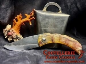 Couteau de berger Corse traditionnel Curnicciolu Fabianu petit modèle 18062612