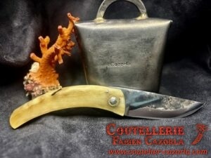 Couteau de berger Corse traditionnel Curnicciolu Fabianu grand modèle 18062614
