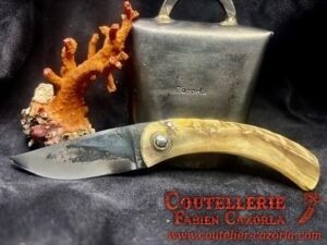 Couteau de berger Corse traditionnel Curnicciolu Fabianu petit modèle 18062630