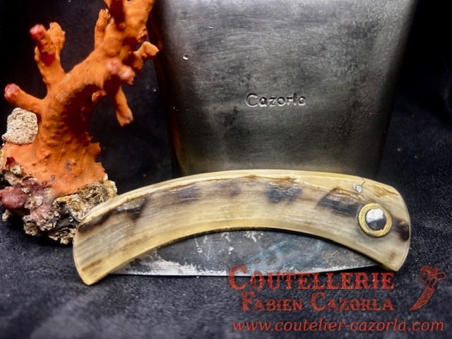 Couteau de berger Corse traditionnel Curnicciolu Fabianu petit modèle 18062630 – Image 4