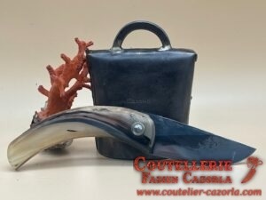 Couteau de berger Corse traditionnel Curnicciolu Fabianu grand modèle 26062616