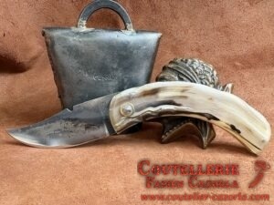 Couteau de berger Corse traditionnel Curnicciolu Fabianu grand modèle 08082604