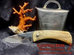 Couteau de berger Corse traditionnel Curnicciolu Fabianu petit modèle 18062633