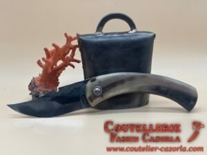 Couteau de berger Corse traditionnel Curnicciolu Fabianu grand modèle 27062613