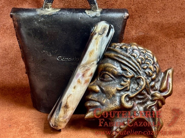 Couteau de berger Corse traditionnel Curnicciolu Fabianu petit modèle 01082605 – Image 6
