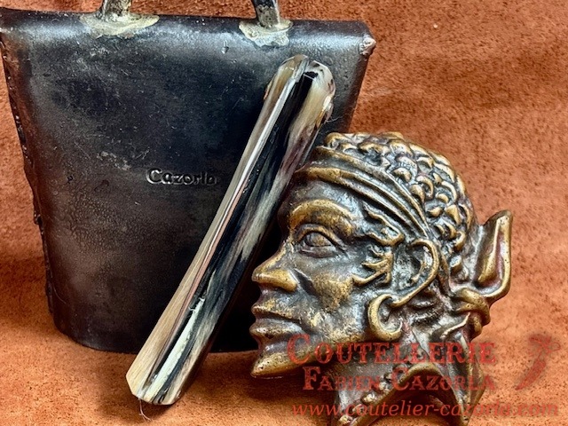 Couteau de berger Corse traditionnel Curnicciolu Fabianu petit modèle 01082605 – Image 7