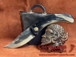Couteau de berger Corse traditionnel Curnicciolu Fabianu grand modèle 01082611