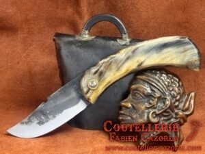 Couteau de berger Corse traditionnel Curnicciolu Fabianu grand modèle 01082612