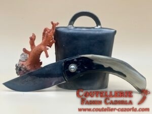 Couteau de berger Corse traditionnel Curnicciolu Fabianu grand modèle 26062617