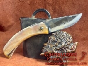 Couteau de berger Corse traditionnel Curnicciolu Fabianu grand modèle 27062617