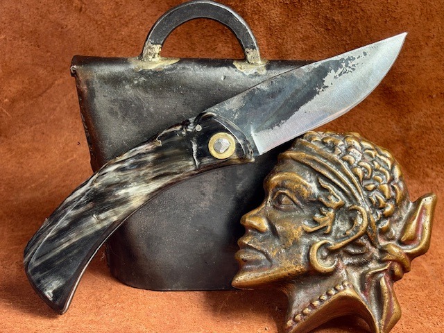 Couteau de berger Corse traditionnel Curnicciolu Fabianu petit modèle 03092615