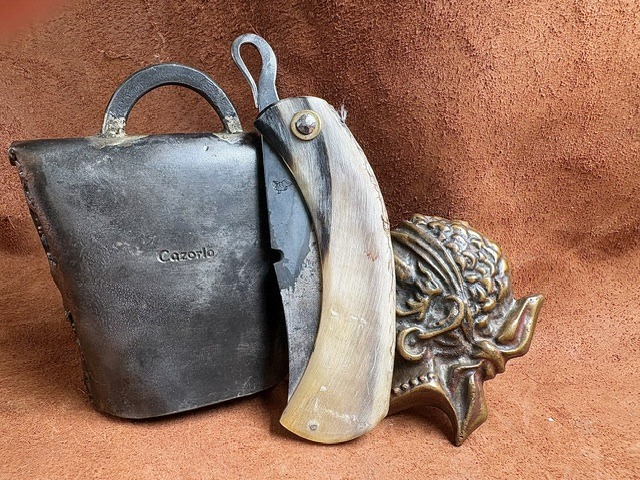 Couteau de berger Corse traditionnel Curnicciolu Fabianu grand modèle Piémontais 02102606 – Image 3