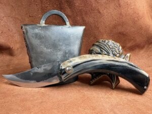Couteau de berger Corse traditionnel Curnicciolu Fabianu grand modèle 10102601