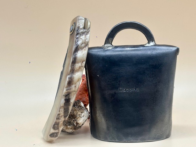 Couteau Corse traditionnel de berger Modèle Cazorla avec Lame Damas 26062622 – Image 5
