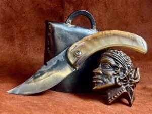 Couteau de berger Corse traditionnel Curnicciolu Fabianu grand modèle 27062615