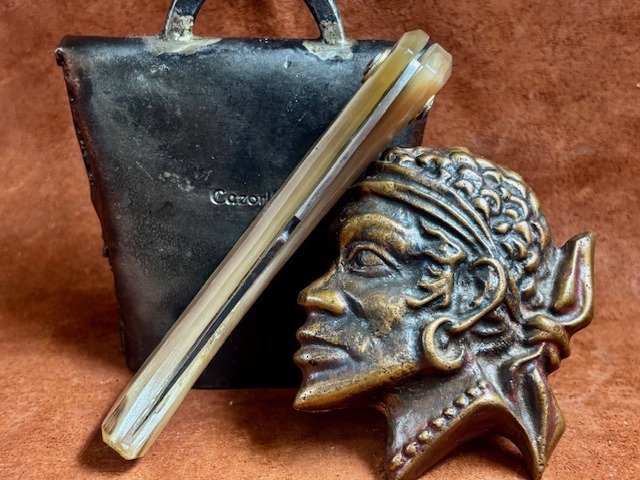 Couteau de berger Corse traditionnel Curnicciolu Fabianu grand modèle 27062612 – Image 5