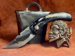Couteau de berger Corse traditionnel Curnicciolu Fabianu grand modèle 03092617